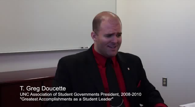 Doucette leader accomplishments