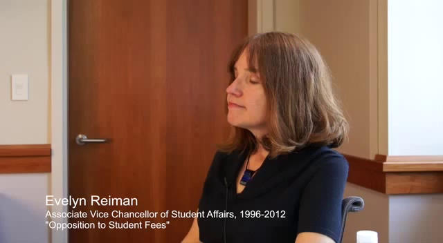 Reiman reflections student fees